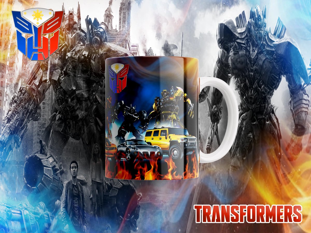 Tazas Trasnsformers