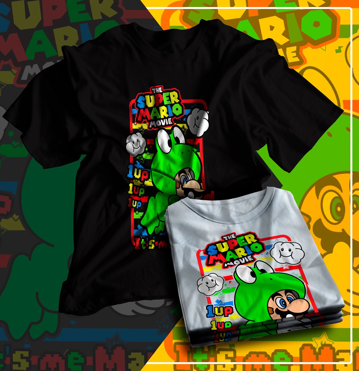 Playeras Mario Bros