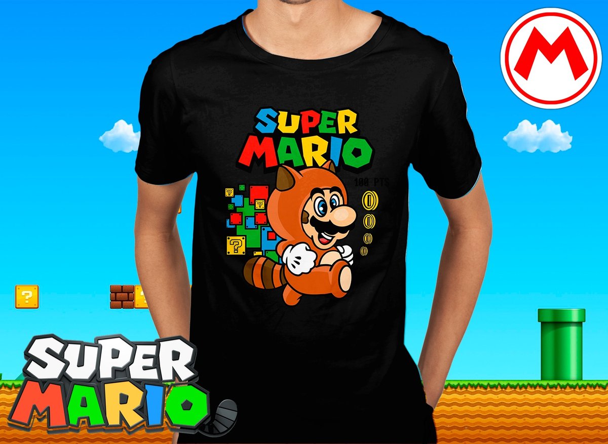 Playeras Super Mario