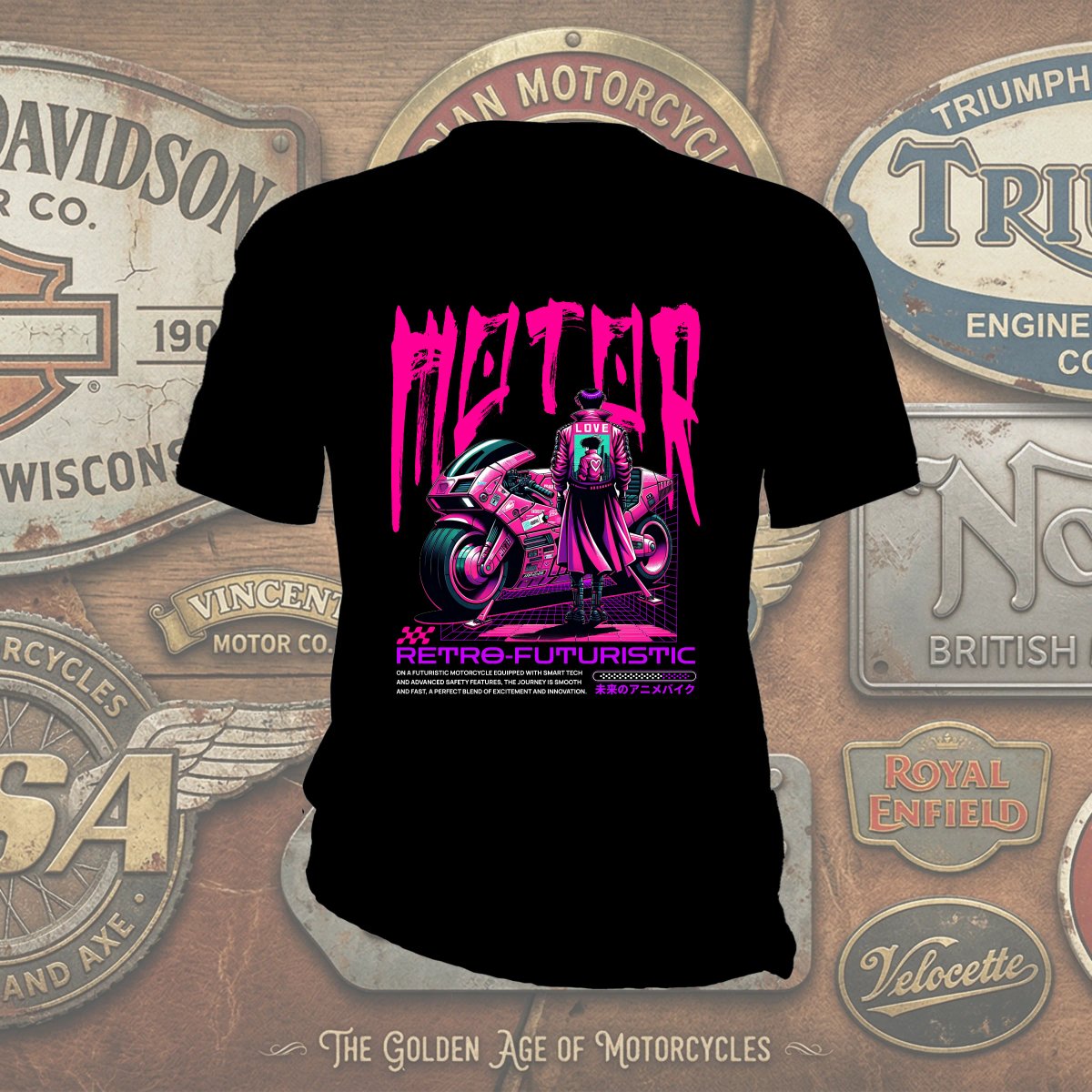 Playeras Motos - Urban Style