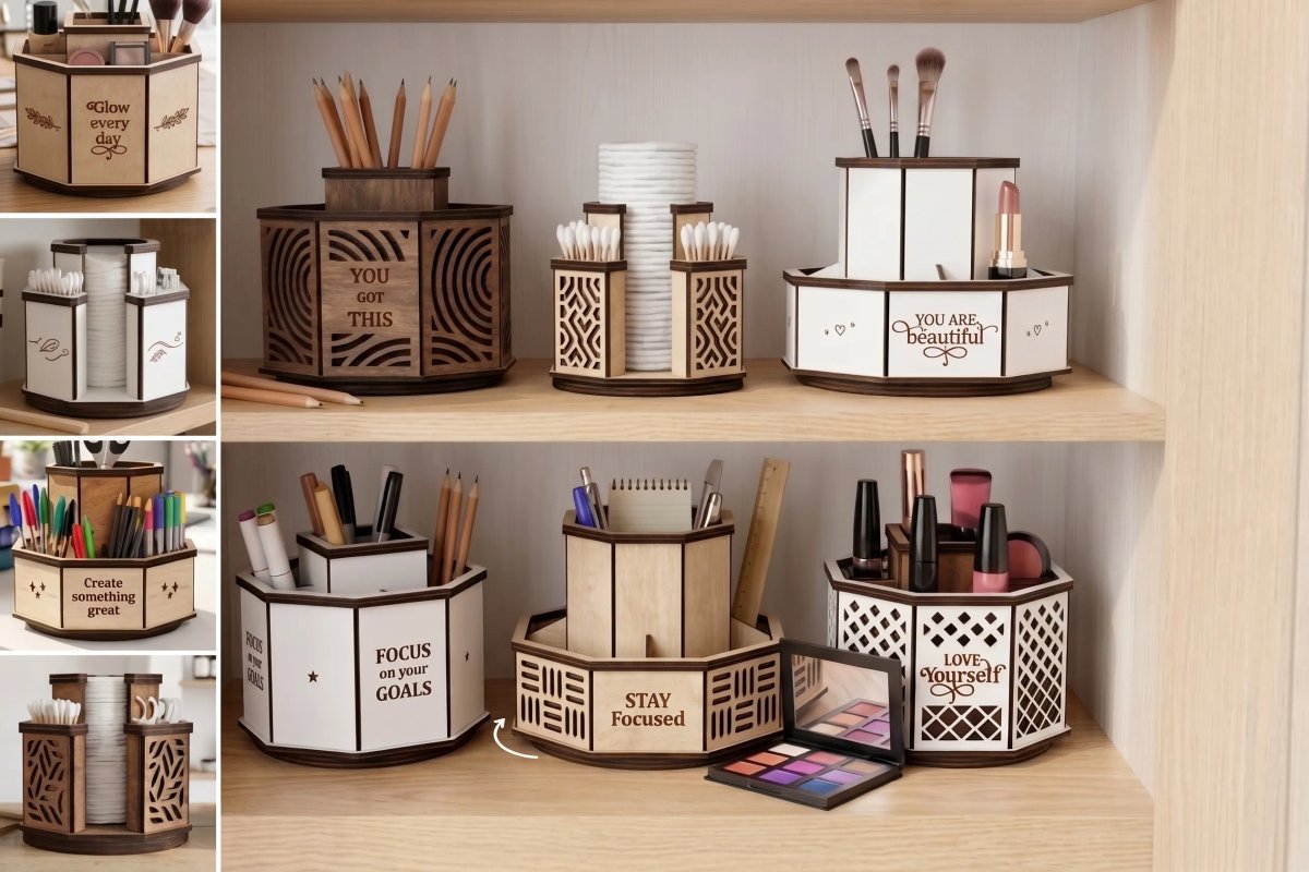 Organizador de escritorio - multiusos