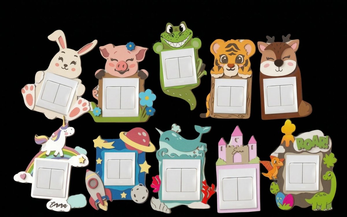 Marco para interruptor de luz KIDS