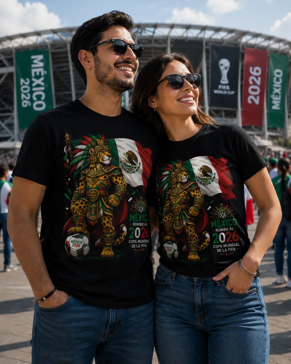 Playera Jaguar Azteca - Mundial 2026