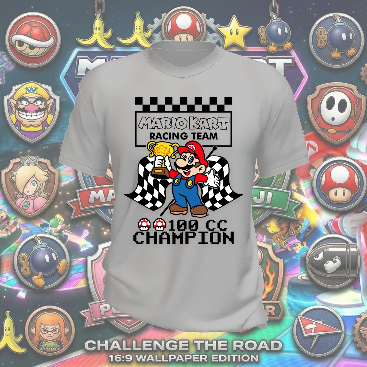 Playeras Mario Kart