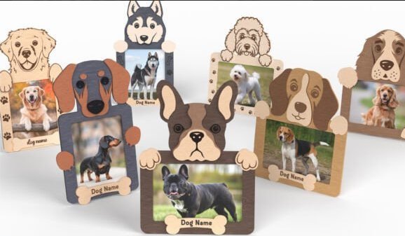 Porta retratos para mascotas